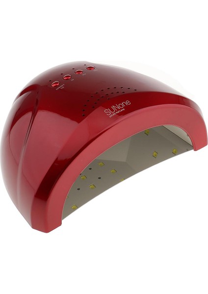48 W Profesyonel LED Işık Uv Nail Art Jel Lehçe Kurutucu Ab Tak Kırmızı (Yurt Dışından)