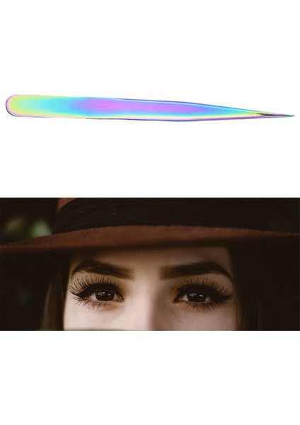 Profesyonel Kirpikler Cımbız Lashes Uzatma Paslanmaz Çelik Cımbız C (Yurt Dışından) fiyatları