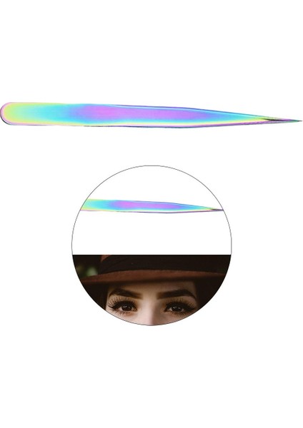 Profesyonel Kirpikler Cımbız Lashes Uzatma Paslanmaz Çelik Cımbız C (Yurt Dışından) modelleri