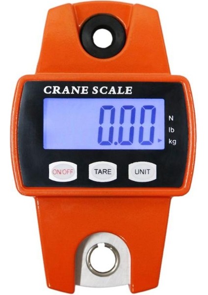 Vinç Ölçeği Taşınabilir LCD Dijital Elektronik Kanca Asılı Ağırlık Ağır Asılı Kanca Ölçekler Mutfak Kilo Aracı (Yurt Dışından)