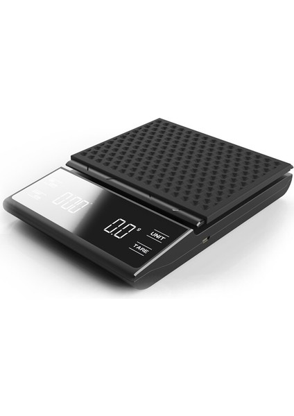 LCD Elektronik Kahve Ölçekli Espresso ve Damla Ağırlık Dengesi Zamanlayıcı Siyah Mutfak Gıda Dijital Teraziler (Yurt Dışından)
