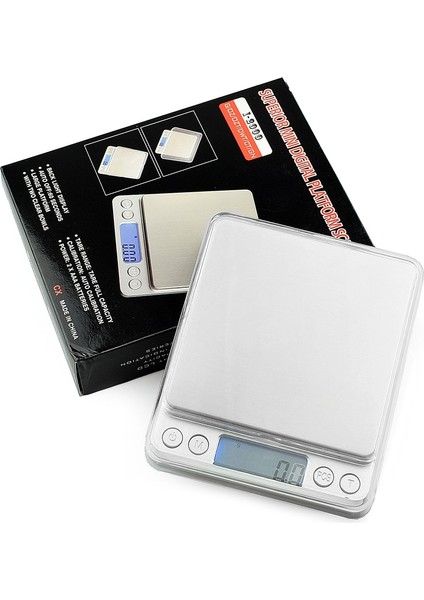 Mini Cep Dijital Mutfak Ölçekler 0.01 x 500G Gümüş Sikke Altın Takı Ağırlık Dengesi LCD Elektronik Dijital Ölçekli Denge Ölçeği | Mutfak Terazi (Yurt Dışından)
