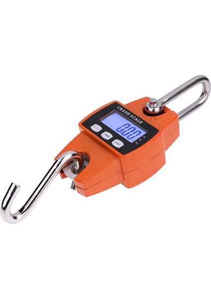 Ağırlık 300KG Mini Vinç Ölçeği Taşınabilir LCD Dijital Elektronik Asılı Kanca Ölçeği Ağır Hizmet Kilit Aracı | Tartım Terazi (Yurt Dışından)