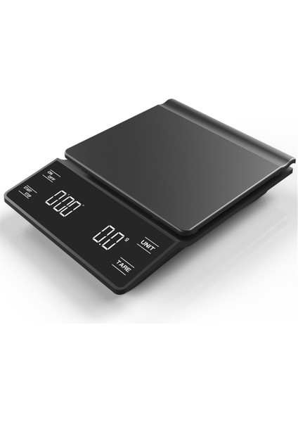 Zamanlayıcı ile Elektronik Mutfak Ölçeği Dijital Ölçekli Akıllı Kahve Ölçekli Hassas Ölçekler Ev Gıda Ölçeği Ağırlık Ölçeği 3kg / 0.1g | Mutfak Terazi (Yurt Dışından)