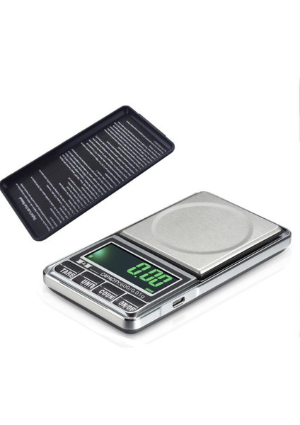 600G x 0.01G USB Elektronik Ölçekli Dijital Cep Terazi Takı Ölçeği Denge Tartım Ağırlık Ölçeği | Tartım Terazi (Yurt Dışından)