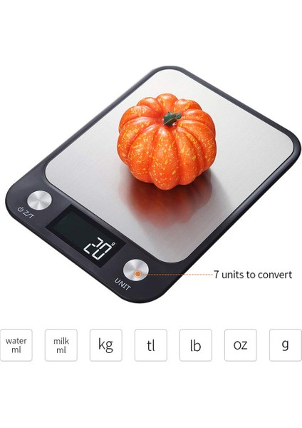 10KGX1G LCD Ekran Paslanmaz Çelik Mutfak Ölçeği Yüksek Doğru Tartım Gıda Ölçeği Pişirme Araçları Dengesi | Tartı Ölçekleri (Yurt Dışından)