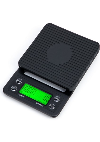 Kahve Ölçekleri 5 kg x 0.1g Zamanlayıcı ile Damla Yüksek Hassasiyetli Elektronik Mutfak Dijital LCD Ağırlık Dengesi Ev | Tartım Terazi (Yurt Dışından)
