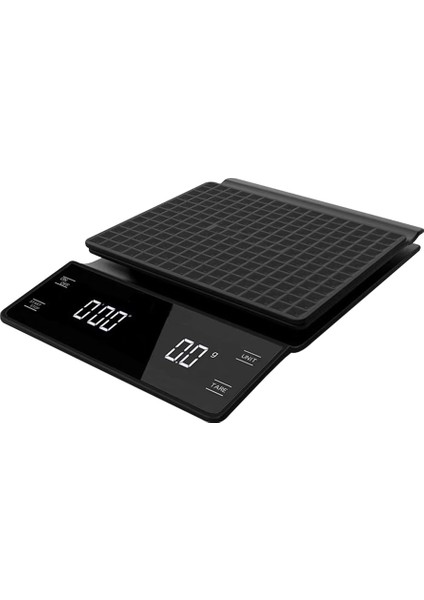 3kg / 0.1g Akıllı Damla Kahve Ölçekli Zamanlayıcı Taşınabilir Elektronik Dijital Mutfak Ölçeği Yüksek Hassasiyetli LCD Cezve Ölçekler | Mutfak Terazi (Yurt Dışından)
