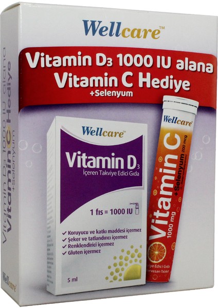 1000ıu Vıt C Selenyum Eko 2lı Paket