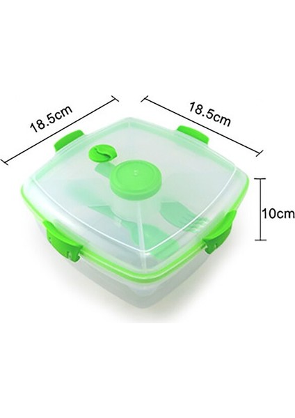 Plastik Öğle Yemeği Kutusu Gıda Konteyner Taşınabilir Mutfak Depolama Organizasyon Öğrenci Çocuklar Lunchbox Sebze Meyve Pirinç Salatası | Öğle Yemeği Kutuları (Mor) (Yurt Dışından)
