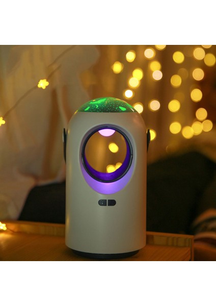 Yıldızlı Gökyüzü LED Lambası Uv Elektrik Tuzağı Anti Böcek Katil Pembe (Yurt Dışından)