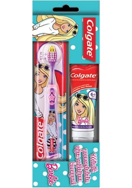 Çocuk Diş Macunu 75 Ml+Diş Fırçası Barbie