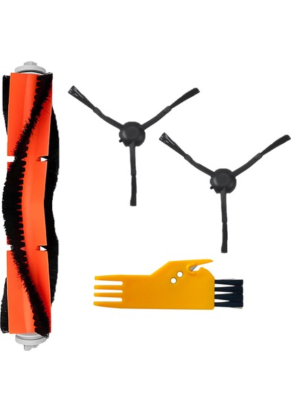 Dreame Bot L10 Pro Uyumlu 4 Parça Yedek Filtre Fırça Seti