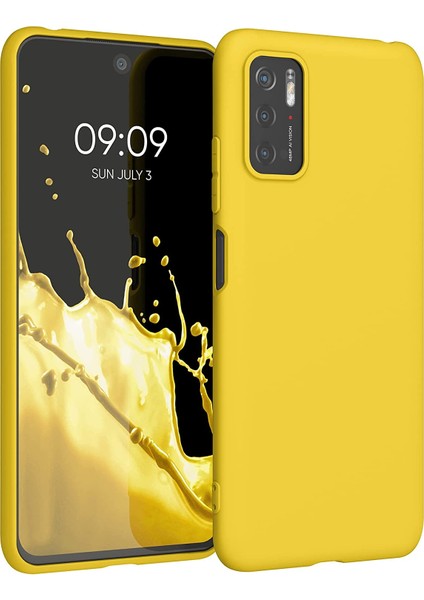 Xiaomi Poco M3 Kılıf Lansman Silikon Içi Kadife Silikon Kılıf Kapak