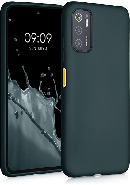 Xiaomi Poco M3 Kılıf Lansman Silikon Içi Kadife Silikon Kılıf Kapak