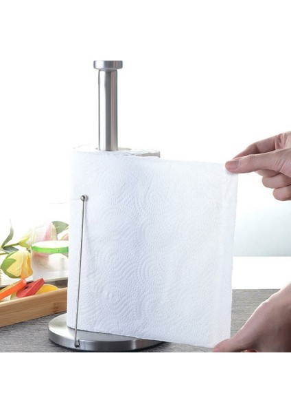Kağıt Havlu Tutucu Paslanmaz Çelik Kağıt Havlu Organizatör Rulo Dağıtıcı Mutfak Tezgahı Ev Aksesuarları | Raflar ve tutucular (Yurt Dışından) modelleri