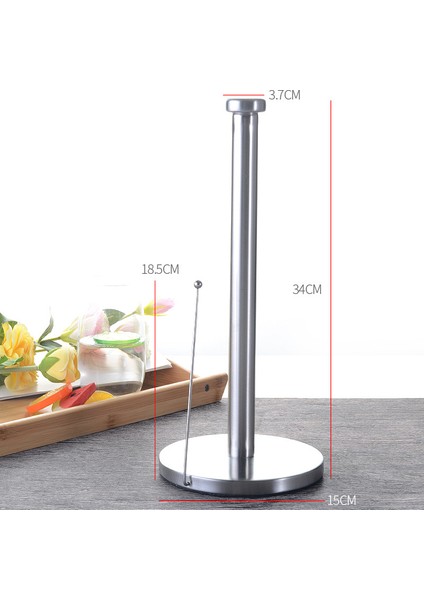 Kağıt Havlu Tutucu Paslanmaz Çelik Kağıt Havlu Organizatör Rulo Dağıtıcı Mutfak Tezgahı Ev Aksesuarları | Raflar ve tutucular (Yurt Dışından) fırsatları