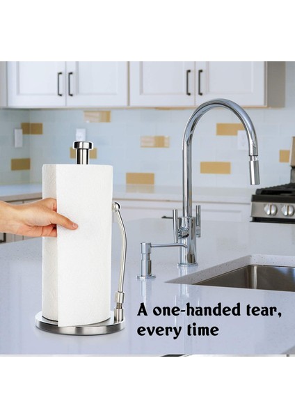 Kağıt Havlu Tutucu, Paslanmaz Çelik Kağıt Havlu Organizatör Rulo Dağıtıcı Mutfak Tezgahı Ev Yemek Masası | Kağıt Tutucular (Yurt Dışından) fırsatları