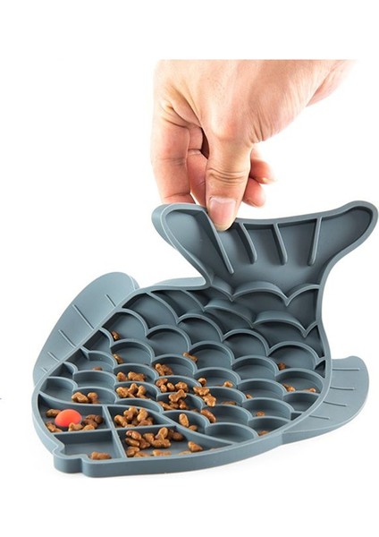 Silikon Pet Yavaş Gıda Mat Anti Choke Kase Köpek Yalama Plaka Katlanır Kedi Besleyici Tedavi Dağıtım Pet Besleme Malzemeleri | Köpek Besleme (Yurt Dışından) fırsatları