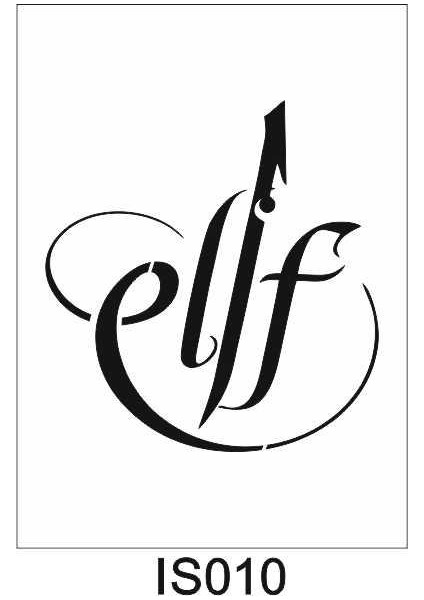 Islami Temalı Desenler Stencil Şablon 20X20 İS-010