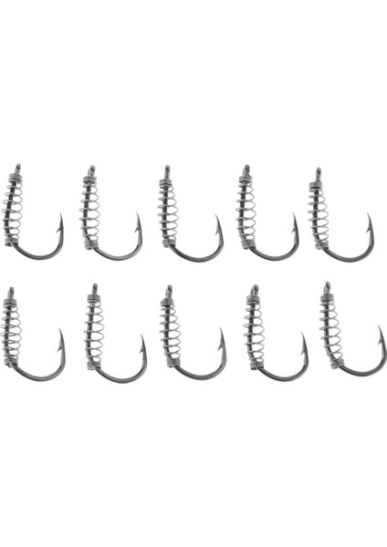 10 Adet Ağır Balıkçılık Kanca Set Bahar Dikenli Balığa Fishhook Tuzlu Su Kancası Boyutu 9 (Yurt Dışından)