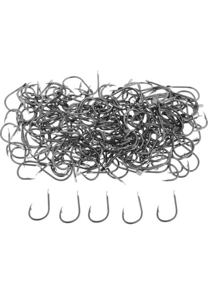 Paslanmaz Çelik Balıkçılık Dikenli Kanca 13 x 7mm Hayır 6 (Yurt Dışından)
