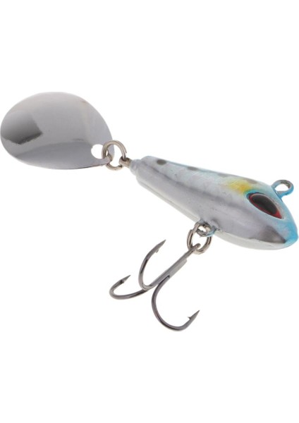 Yapay Metal Spinner Sert Sequins Deniz Balıkçılık Kaşık Vib Lure Mavi (Yurt Dışından) fiyatları