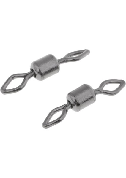 100 Adet, Balıkçılık Haddeleme Döner Balıkçılık Döner Snaps Kanca Hattı Bağlayıcı 10 # (Yurt Dışından) indirimleri