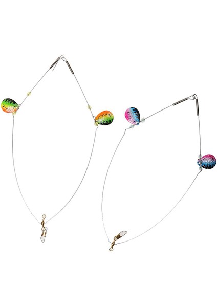 Renkli Kompozit Döner Sequins Balıkçılık Yem Anti-Toplu Çift Kanca (Yurt Dışından) fiyatları