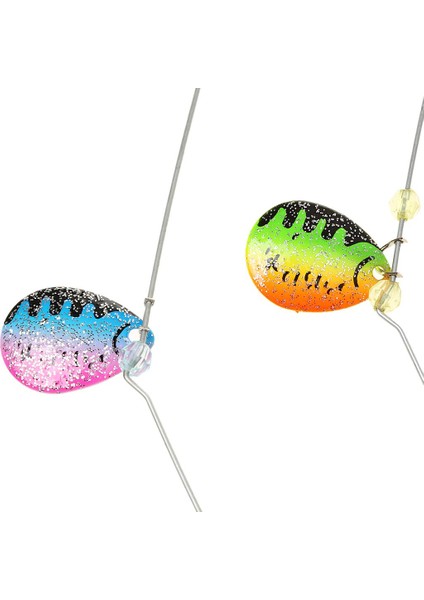 Renkli Kompozit Döner Sequins Balıkçılık Yem Anti-Toplu Çift Kanca (Yurt Dışından) fırsatları