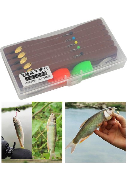 Bağlı Uçar Set Flama Sinek Sinek Balıkçılık Uçar Kiti Balıkçılık Sinek Çeşitler E (Yurt Dışından) indirimleri