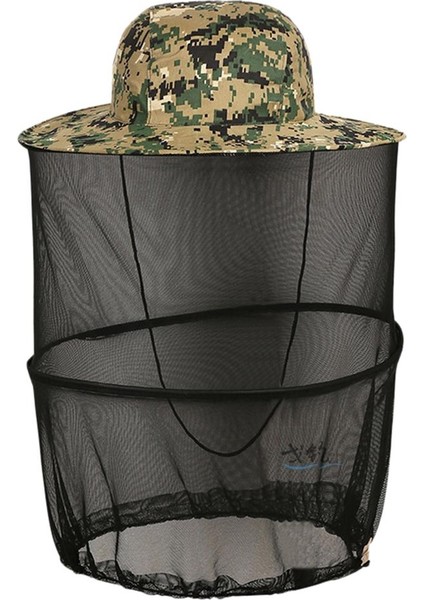 Arıcılık Güneş Şapka Kafası Net Uv Koruyucu Örgü Şapka Peçe Açık Havada Camo Yeşil (Yurt Dışından) fiyatları