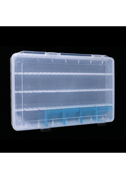 Plastik Olta Takımı Kutusu Saklama Kutusu Ayarlanabilir Bölücüler ile Stowaway (Yurt Dışından)