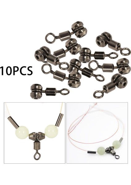 10 Adet Rulman Balıkçılık Döner Arge Küçük Balıkçılık Konnektörleri Sazan L (Yurt Dışından) fırsatları