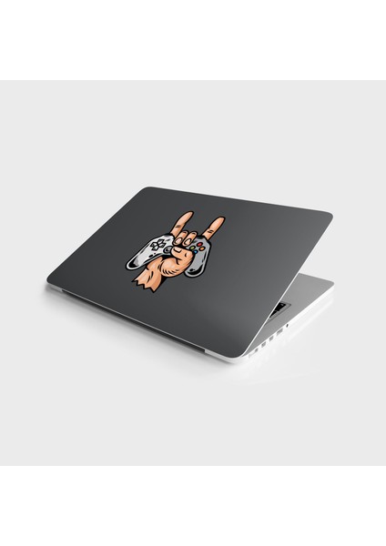 Laptop Sticker Bilgisayar Notebook Pc Kaplama Etiketi Rock Gamer Kol