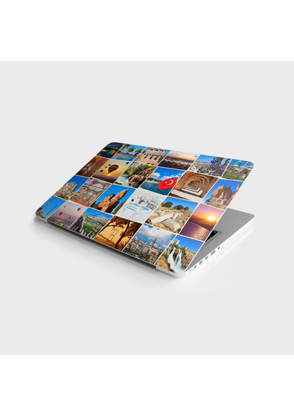 Laptop Sticker Bilgisayar Notebook Pc Kaplama Etiketi Türkiye Foto
