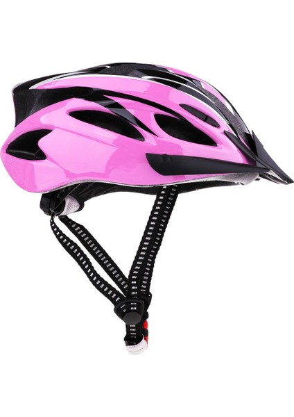 Yetişkinler Güvenlik Kask Bisiklet Rulo Inline Paten Bisiklet Pembe - Siyah (Yurt Dışından)