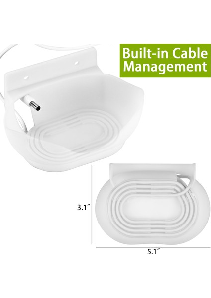 google Nest Audio Için Jg02 Duvar Braketi Beyaz (Yurt Dışından)