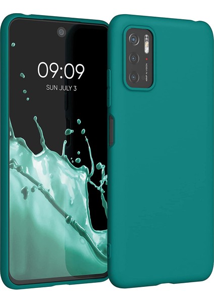 Xiaomi Poco M3 Kılıf Lansman Silikon Içi Kadife Silikon Kılıf Kapak