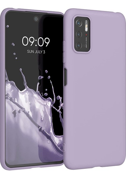 Bilişim Aksesuar Xiaomi Poco M3 Pro Kılıf Lansman Silikon Içi Kadife Silikon Kılıf Kapak