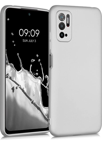 Bilişim Aksesuar Xiaomi Poco M3 Pro Kılıf Lansman Silikon Içi Kadife Silikon Kılıf Kapak