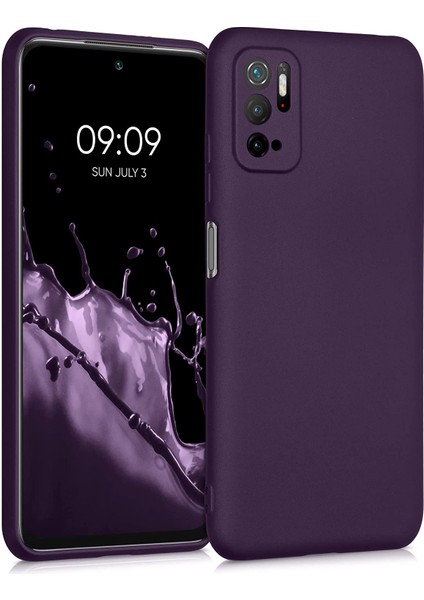 Xiaomi Poco M3 Pro Kılıf Lansman Silikon Içi Kadife Silikon Kılıf Kapak