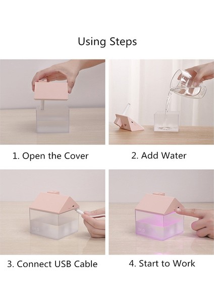 3 In 1 250 Ml Mini Ev Nemlendirici Ev Için Ultrasonik Araba Mist Maker Usb Led Lambası İle Mini Usb Fan Ofis Hava Arıtma | Nemlendiriciler