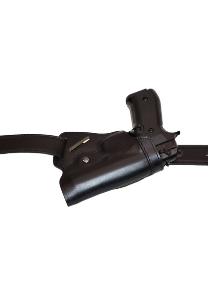 14'lü Browning HP, Colt 1911. Tisaş Zig M1911 Deri Tabanca Kılıfı K-2464-S fırsatları