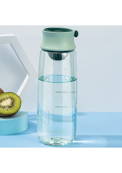 Dış Mekan Taşınabilir Su Kupası, Kapasite: 460ML Yeşil