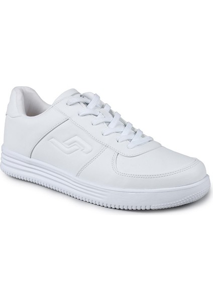 21516 Beyaz Kadın Comfort Tabanlı Sneaker Spor Ayakkabı