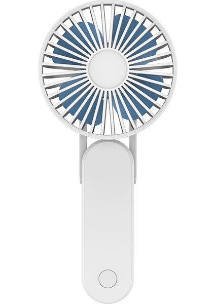 F1 USB Taşınabilir Tembel Asılı Boyun Fan Mini Katlanır El Fan (Beyaz)(Yurt Dışından)