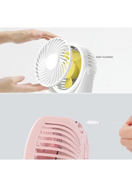 Jd-Q1 Ofis Öğrenci Yurt Mini Sessiz USB Fan (Beyaz)(Yurt Dışından) fırsatları