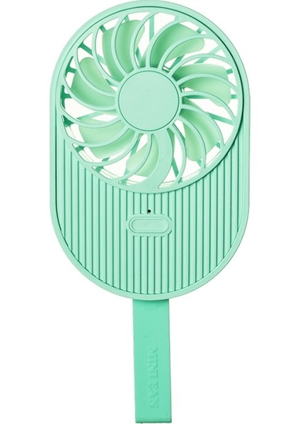 Dondurma Şekli USB Şarj El Fan (Yeşil)(Yurt Dışından)