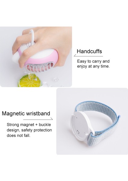 Lordnino SBF003 USB Şarj Taşınabilir Elektrik Fan (Pembe)(Yurt Dışından) modelleri